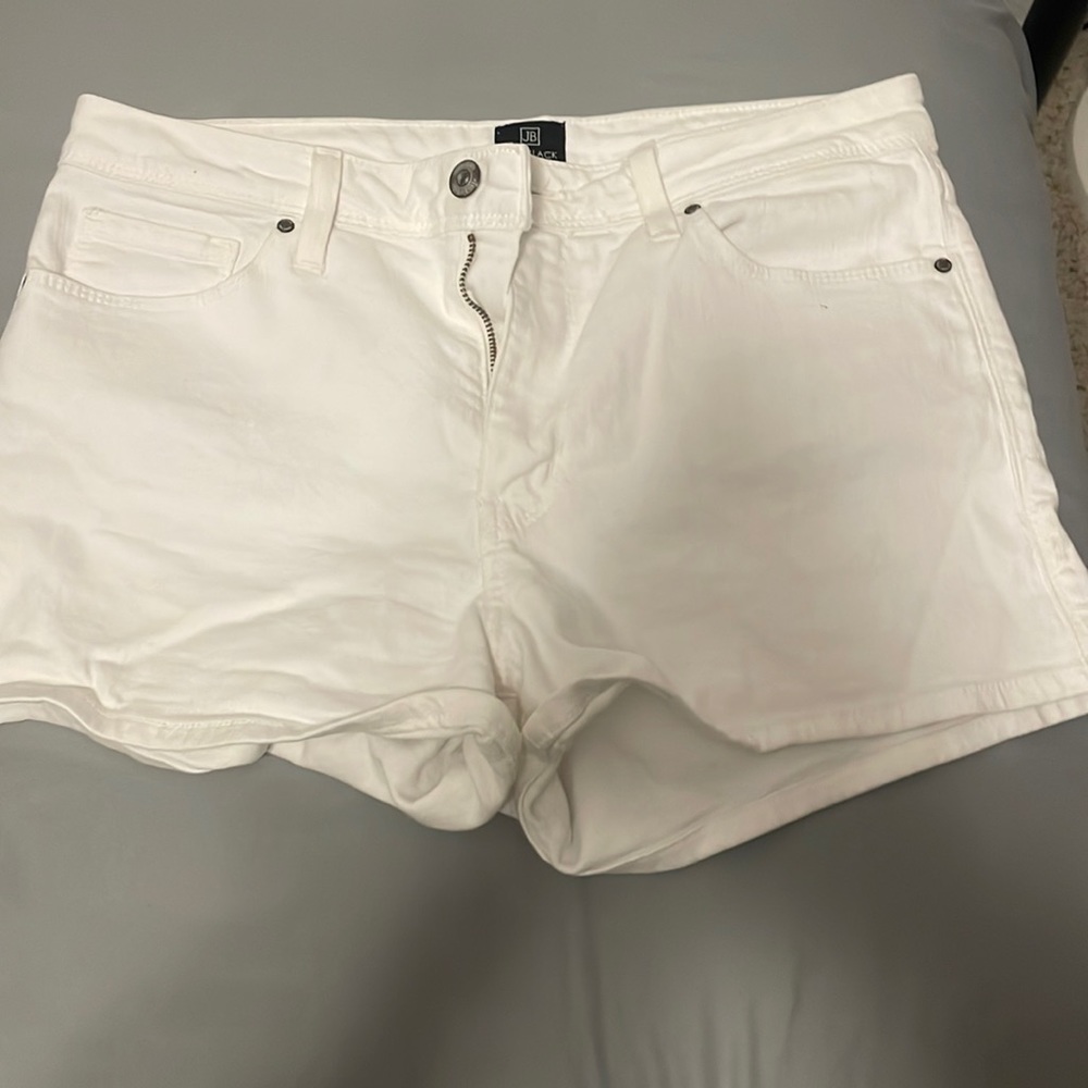 White jeans shorts